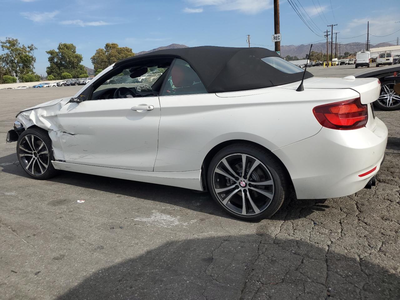 2020 BMW 230I white null gasoline WBA2M7C0XL7E96342 photo #3