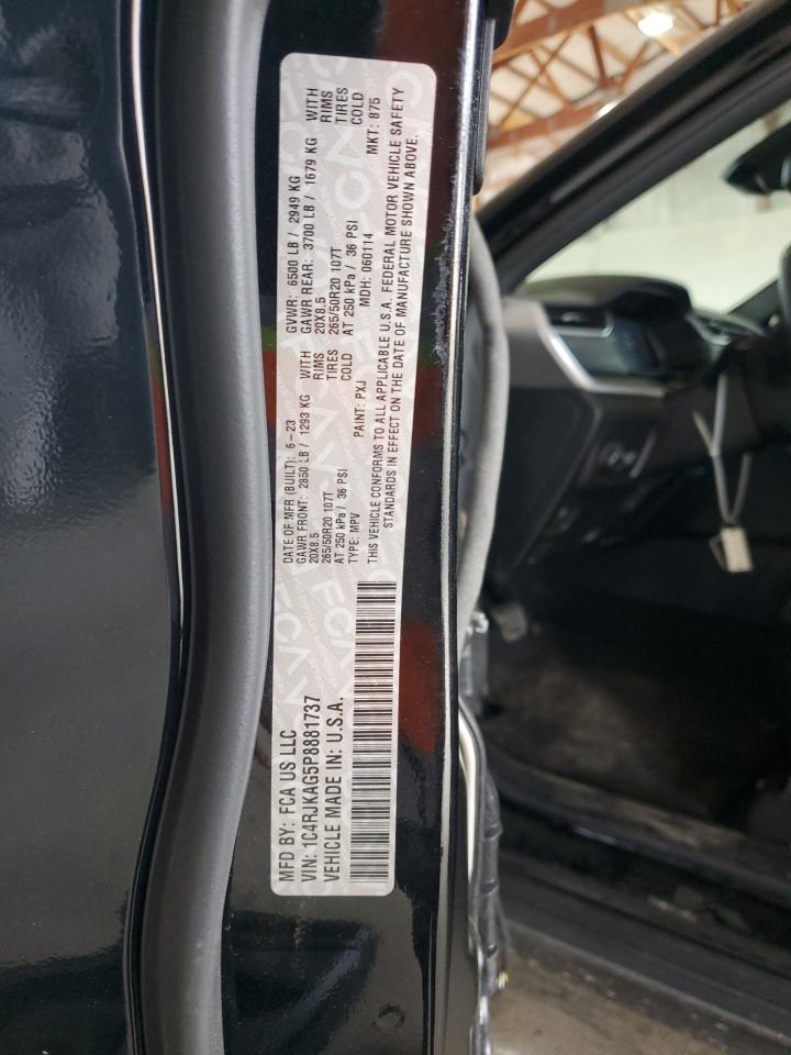 2023 Jeep Grand Cherokee L Laredo VIN: 1C4RJKAG5P8881737 Lot: 69428045