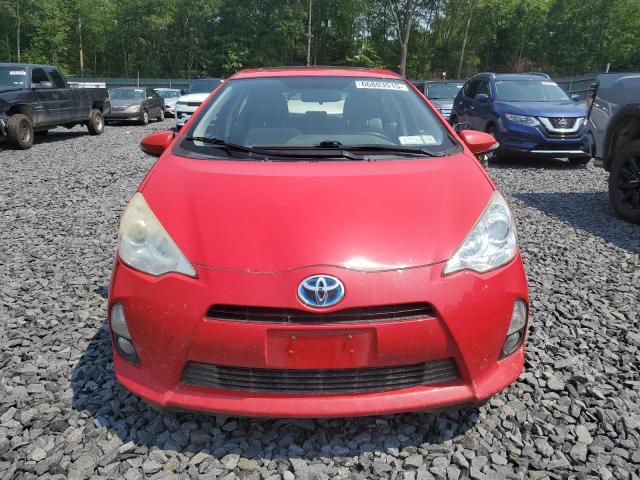 Hatchbacks TOYOTA PRIUS 2012 Czerwony