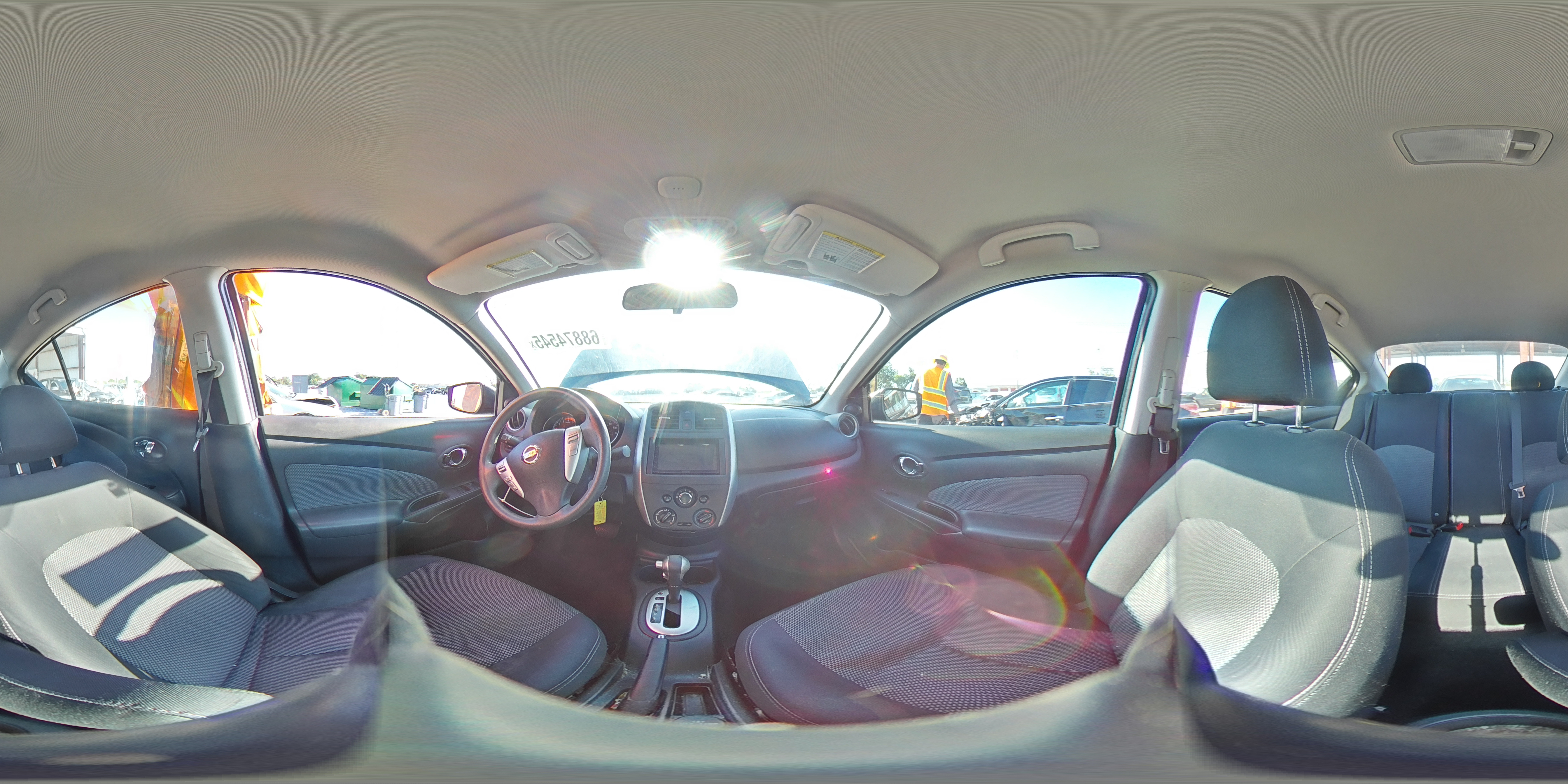 2015 Nissan Versa S VIN: 3N1CN7APXFL876348 Lot: 68874545