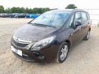 2015 VAUXHALL ZAFIRA TOURER EXCLUSIV TU  for sale at Copart COLCHESTER