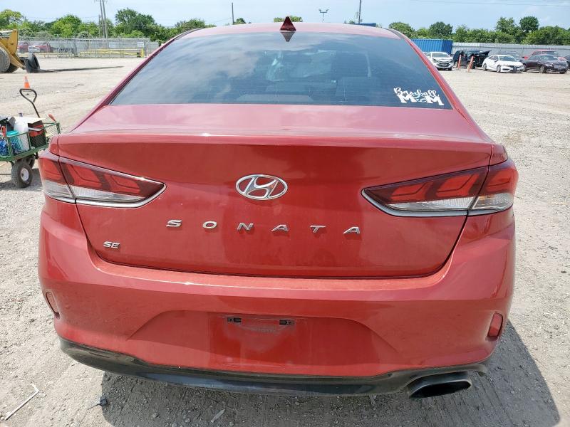  HYUNDAI SONATA 2018 Red