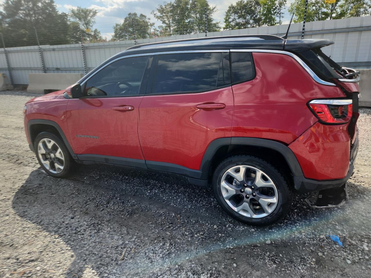 2018 Jeep Compass Limited red null gas 3C4NJDCB6JT316501 photo #3