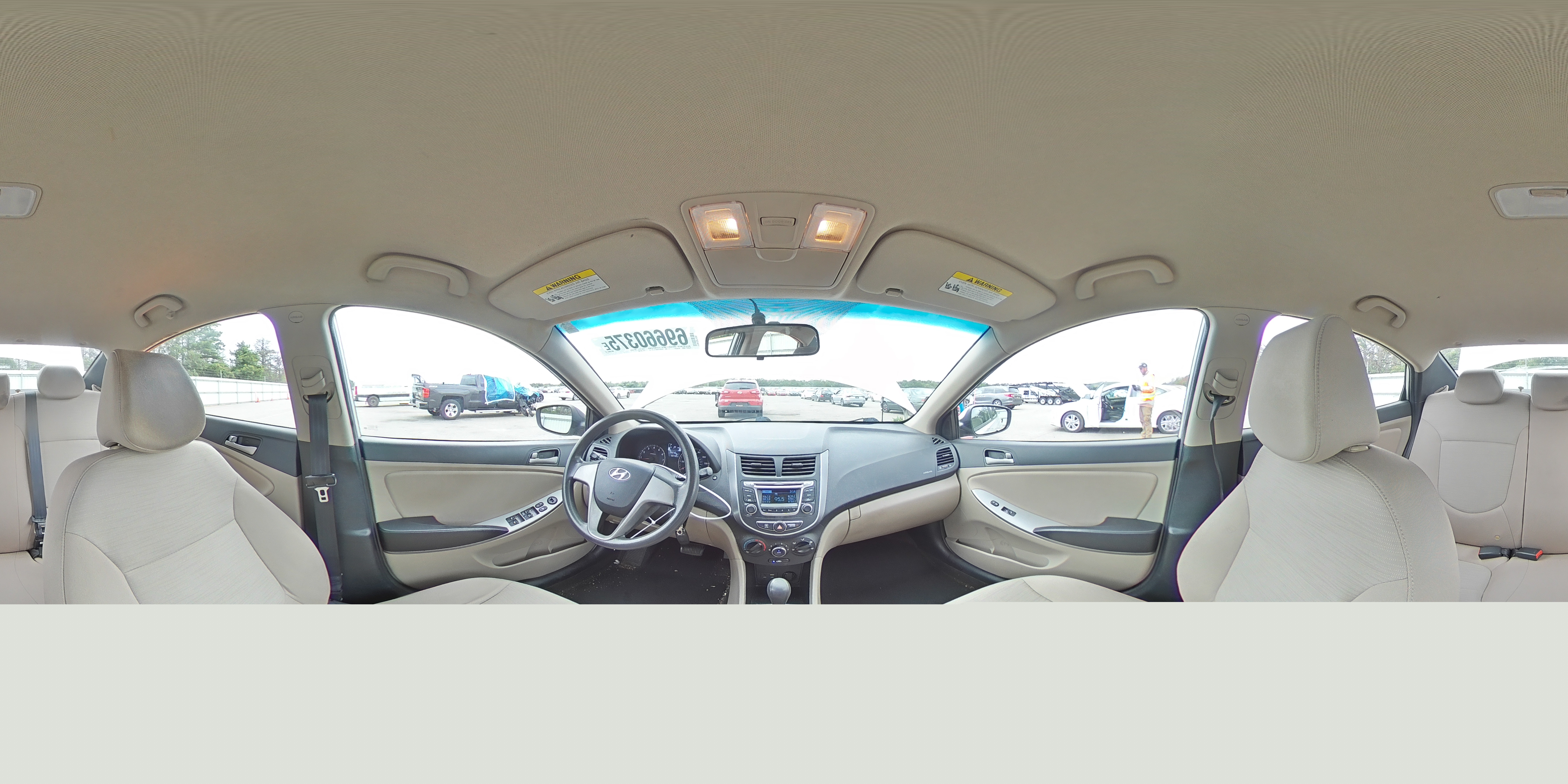 2015 Hyundai Accent Gls VIN: KMHCT4AE7FU927662 Lot: 69660375
