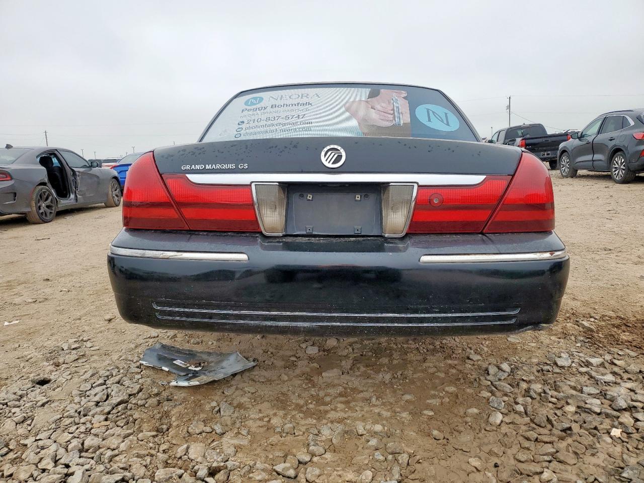 2003 Mercury Grand Marquis Gs VIN: 2MEFM74W03X690505 Lot: 70891345