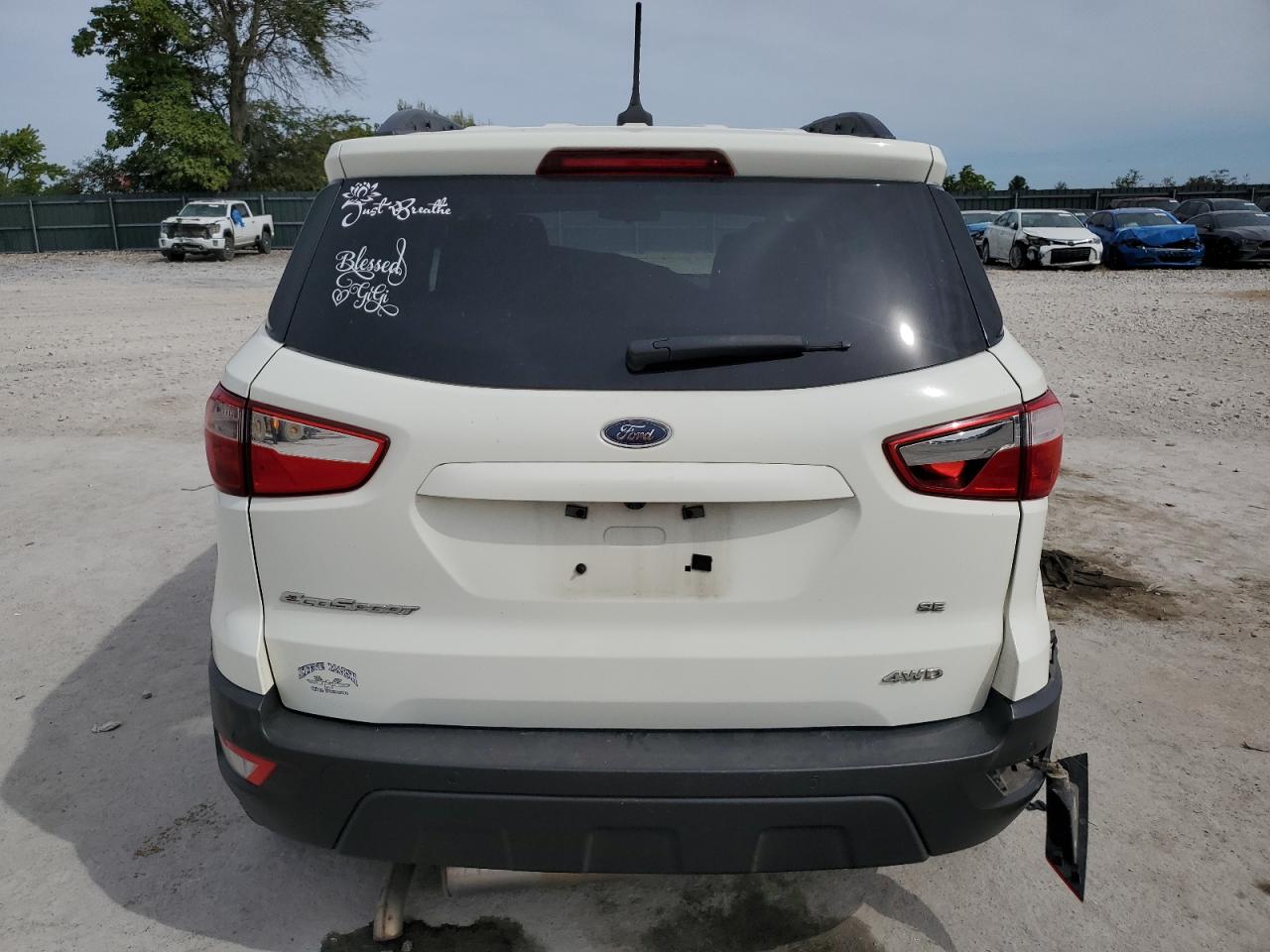 2020 Ford Ecosport Se VIN: MAJ6S3GL6LC369881 Lot: 69984625