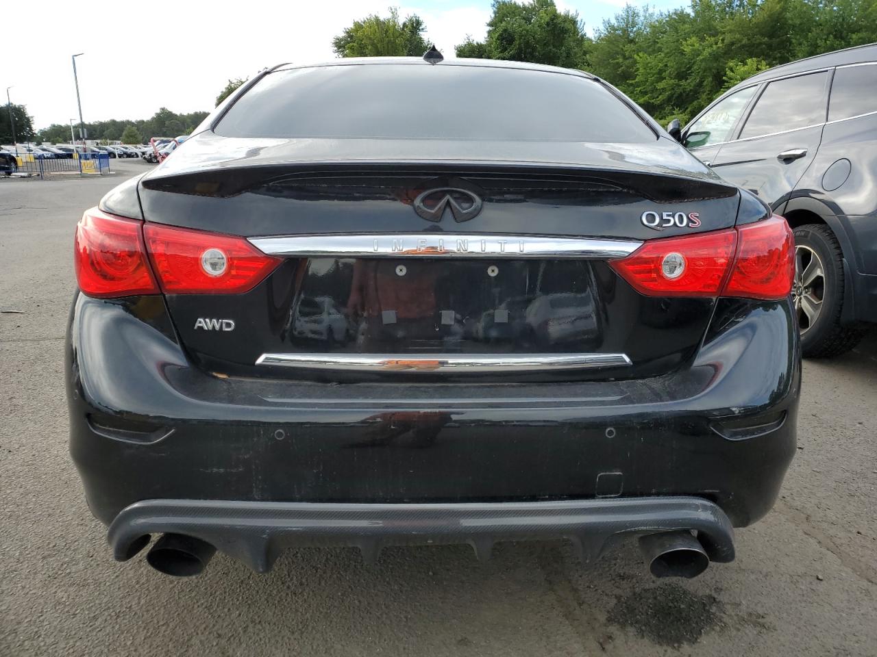 2016 Infiniti Q50 Red Sport 400 VIN: JN1FV7AR1GM451526 Lot: 68972095