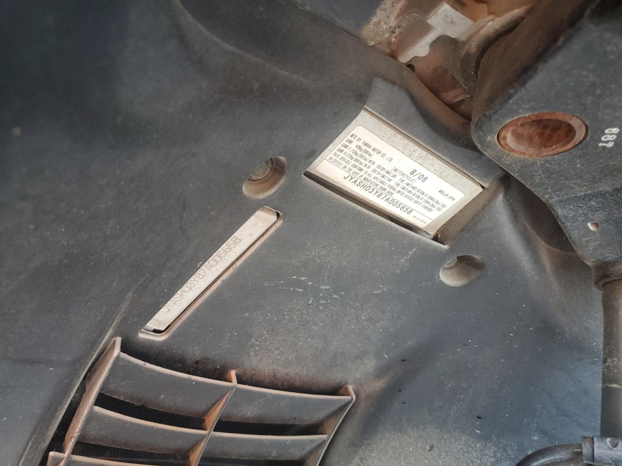 2007 Yamaha Yp400 VIN: JYASH03Y87A005658 Lot: 67858165