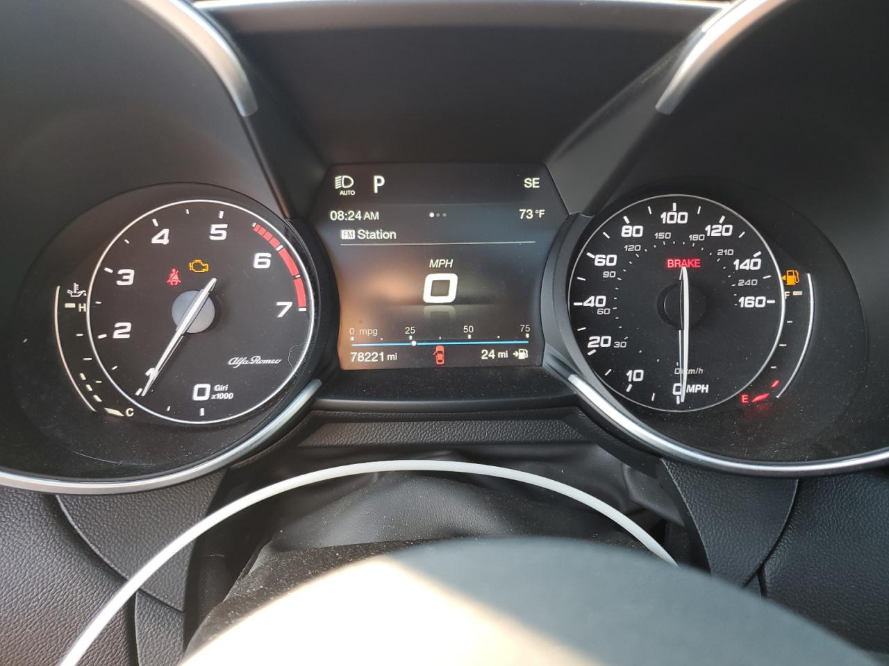 2017 Alfa Romeo Giulia Ti VIN: ZARFAECN1H7553776 Lot: 68849375