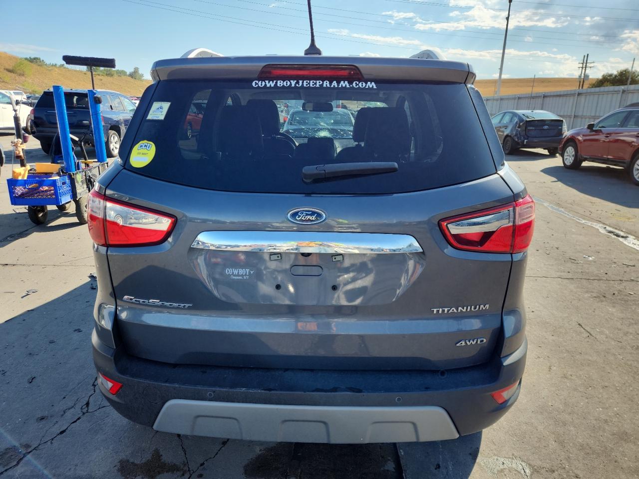 2020 Ford Ecosport Titanium VIN: MAJ6S3KL3LC315140 Lot: 69426625