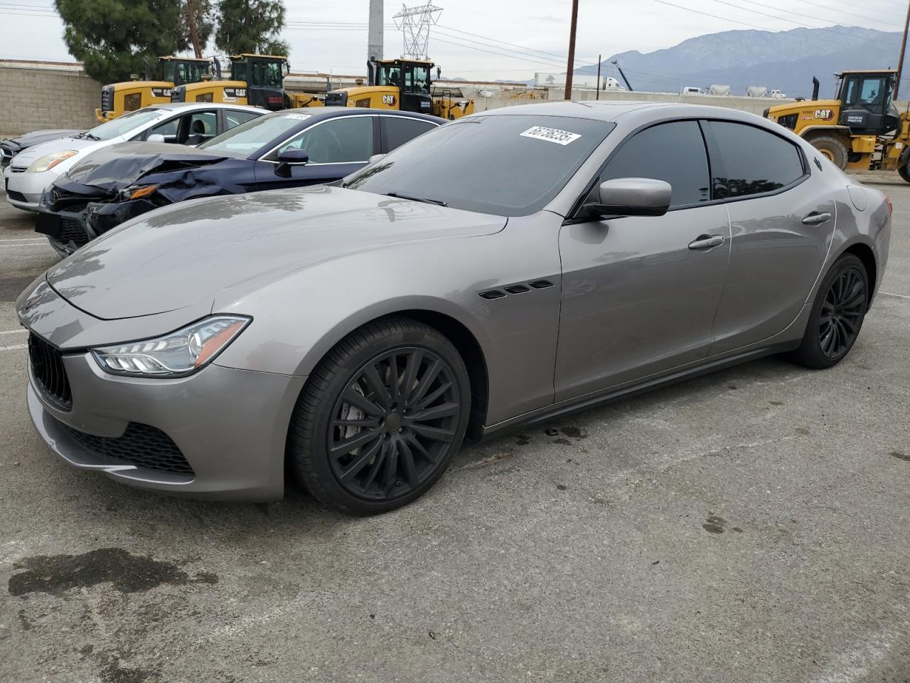 2016 Maserati Ghibli grey null gas ZAM57XSA9G1166243 photo #1
