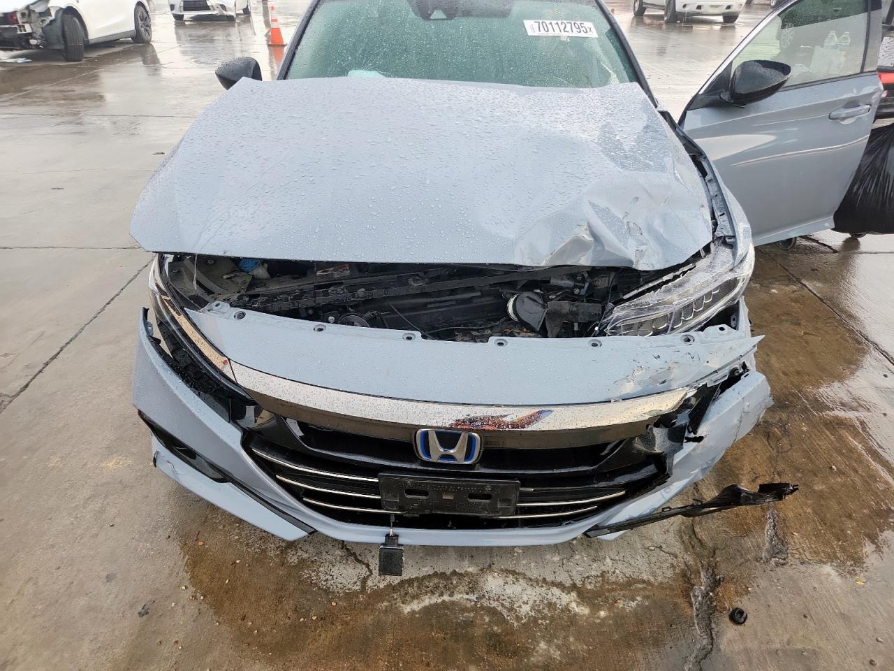 2022 Honda Accord Hybrid Sport VIN: 1HGCV3F20NA009924 Lot: 80910685