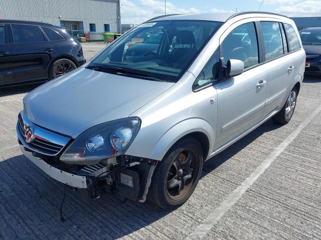 2014 VAUXHALL ZAFIRA EXC for sale at Copart CHESTER