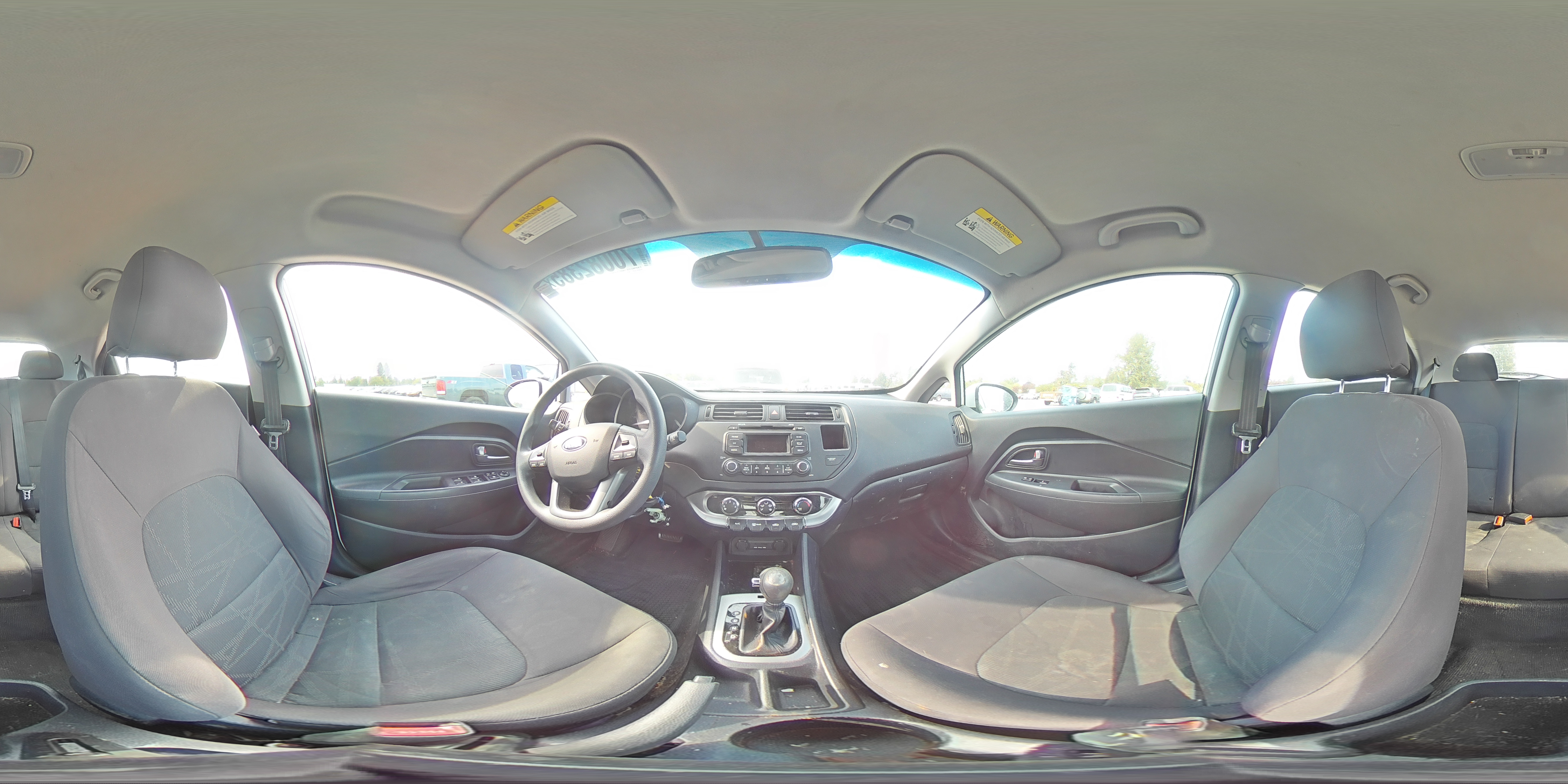 2013 Kia Rio Lx VIN: KNADM5A31D6151392 Lot: 70082385