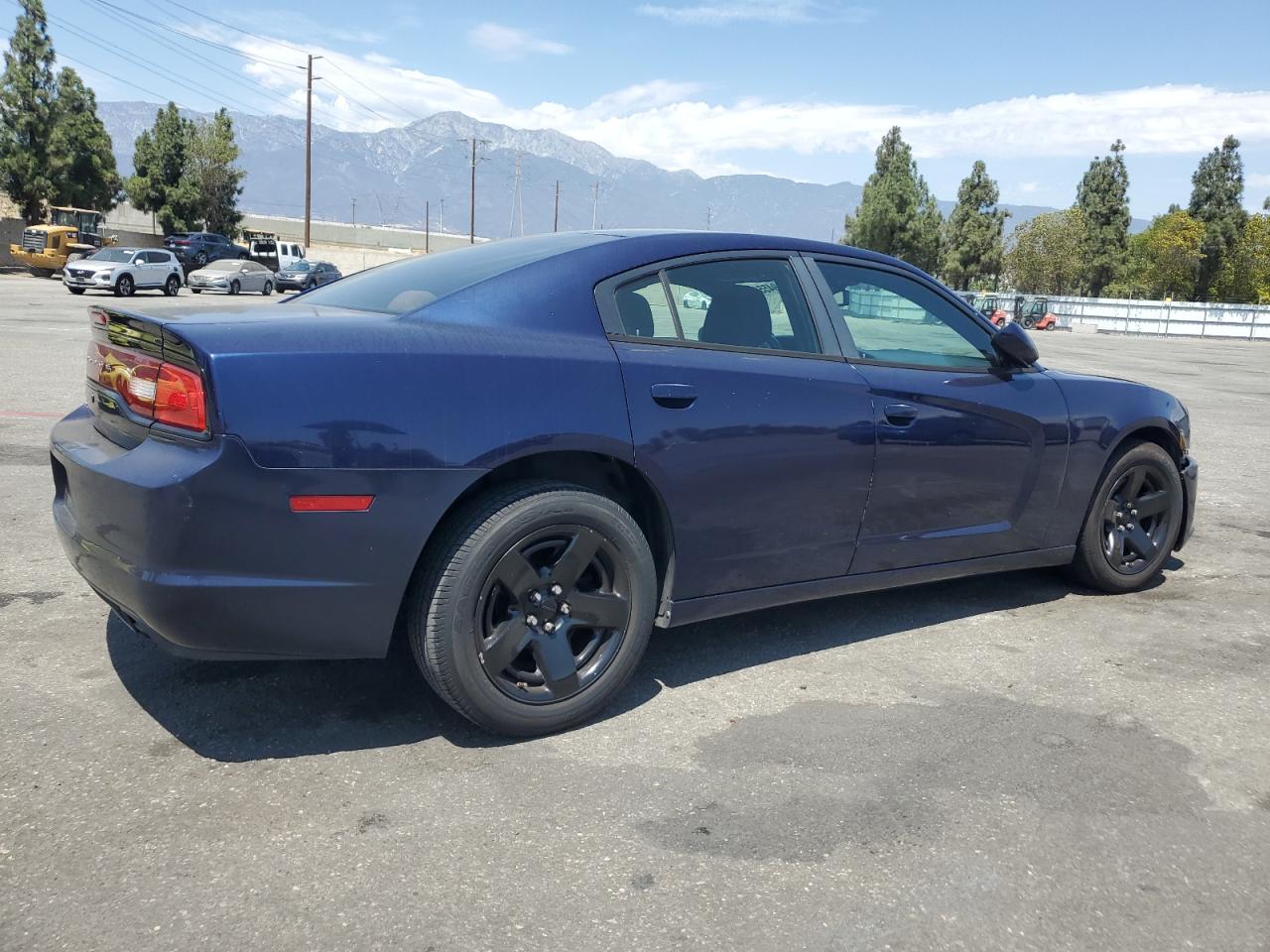 2014 Dodge Charger Police blue null flexible 2C3CDXAG6EH256477 photo #4