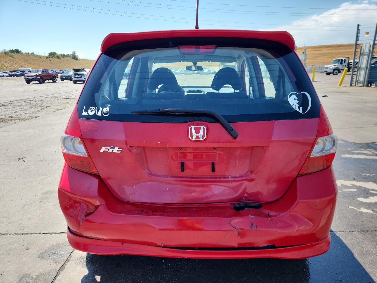2007 Honda Fit S VIN: JHMGD37677S056237 Lot: 69943545