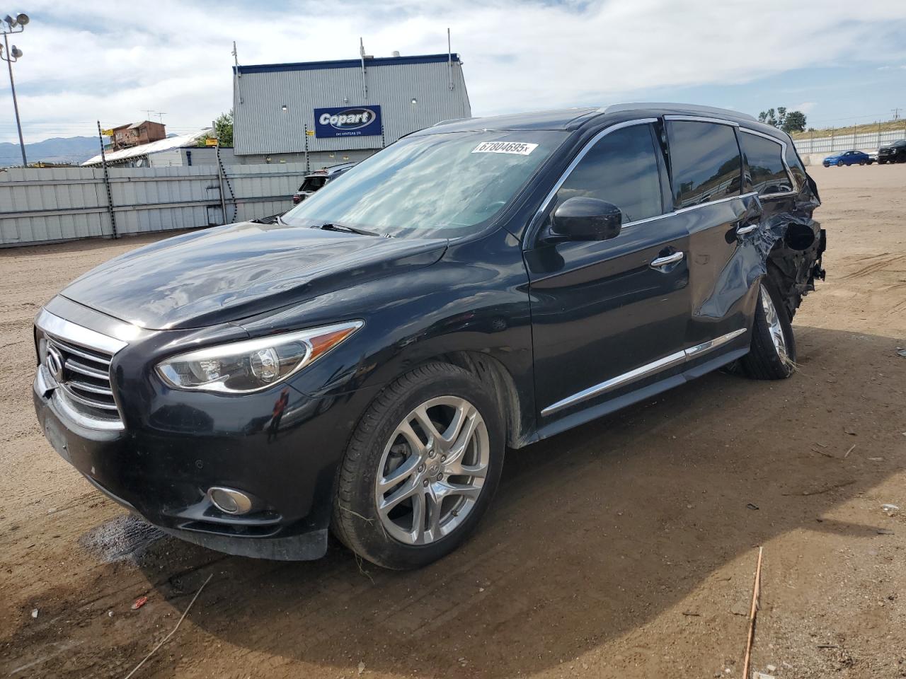 INFINITI JX35 2013. Lot# 67804695. VIN 5N1AL0MM1DC329153. Photo 1