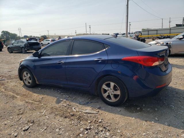  HYUNDAI ELANTRA 2015 Granatowy