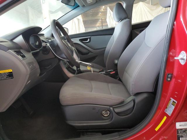  HYUNDAI ELANTRA 2016 Czerwony