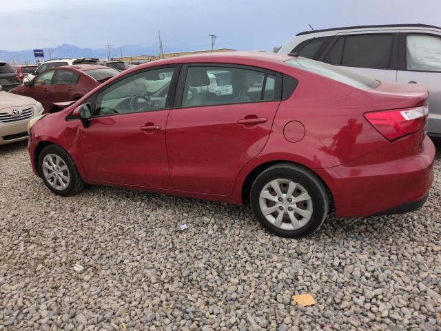Sedans KIA RIO 2017 Red