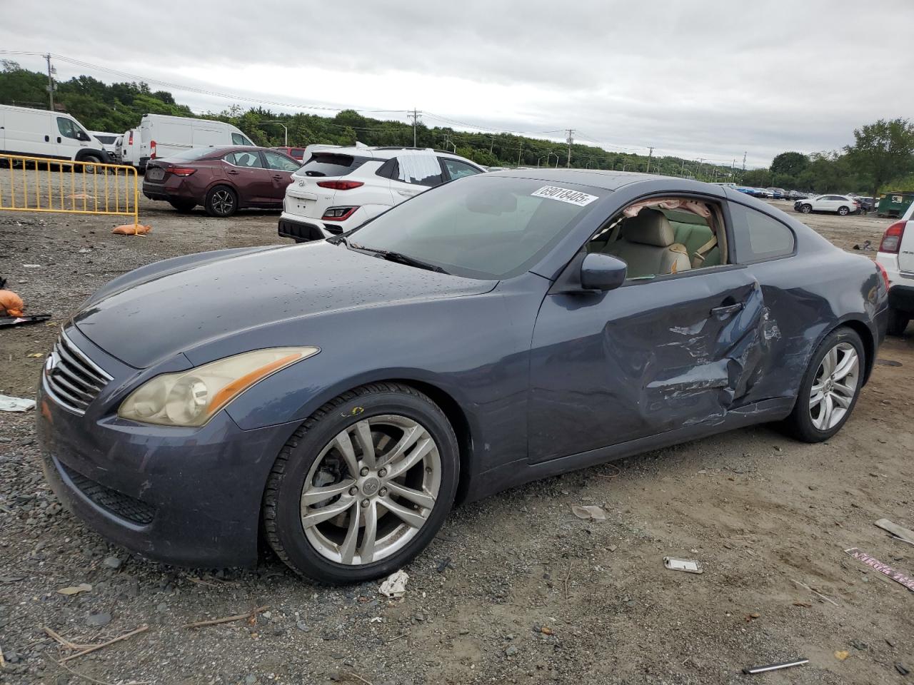 2010 Infiniti G37 Base blue null gas JN1CV6EK2AM100626 photo #1
