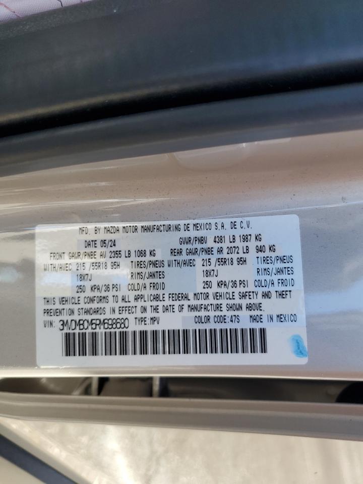 2024 Mazda Cx-30 Preferred VIN: 3MVDMBCM5RM698680 Lot: 68218795