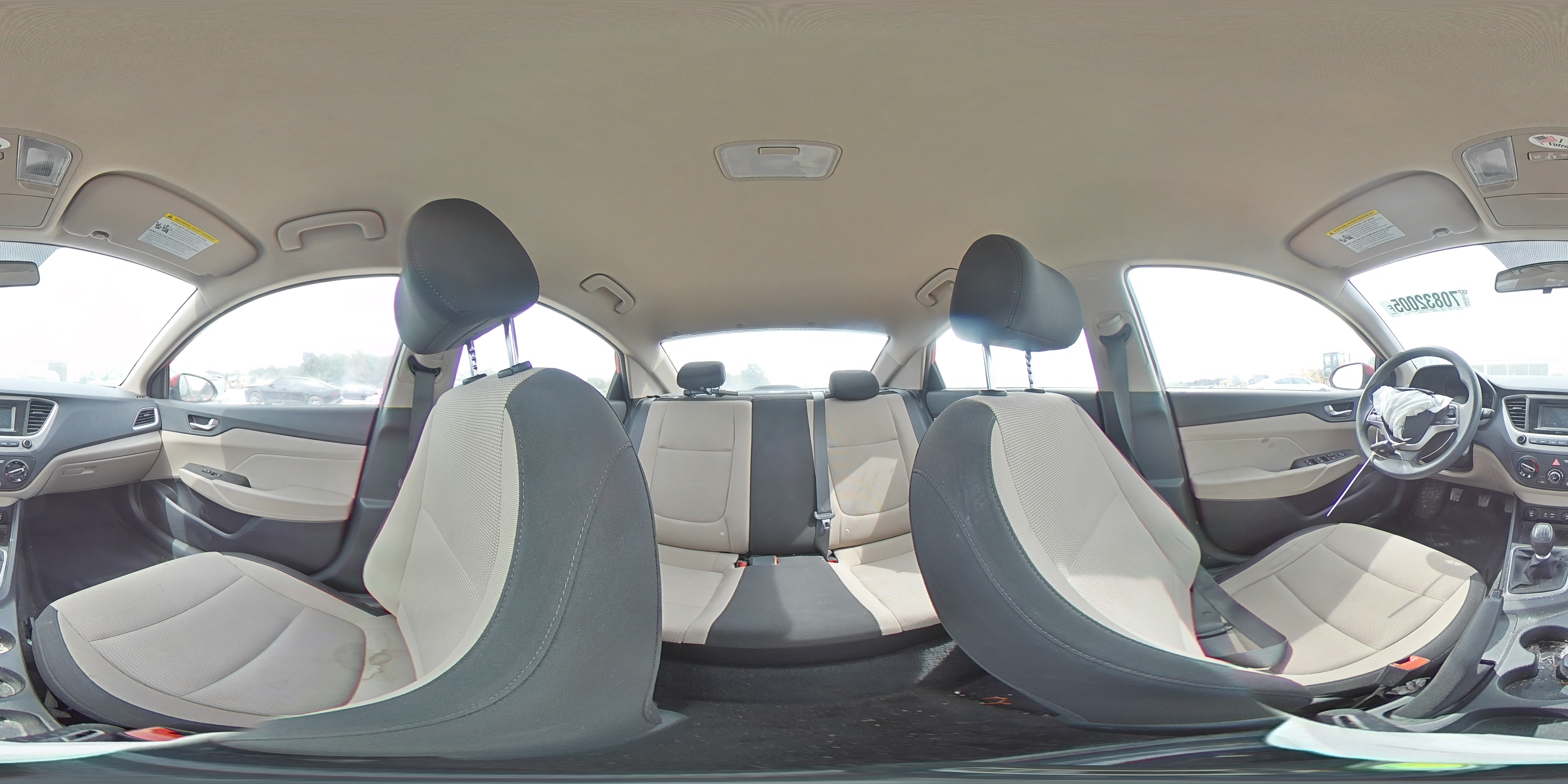 2021 Hyundai Accent Se VIN: 3KPC24A65ME140687 Lot: 70832005