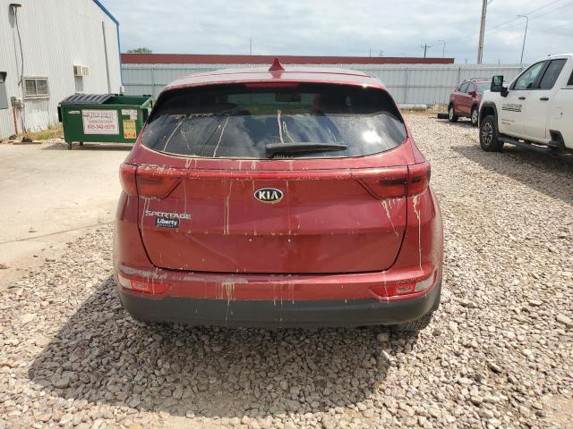  KIA SPORTAGE 2018 Red