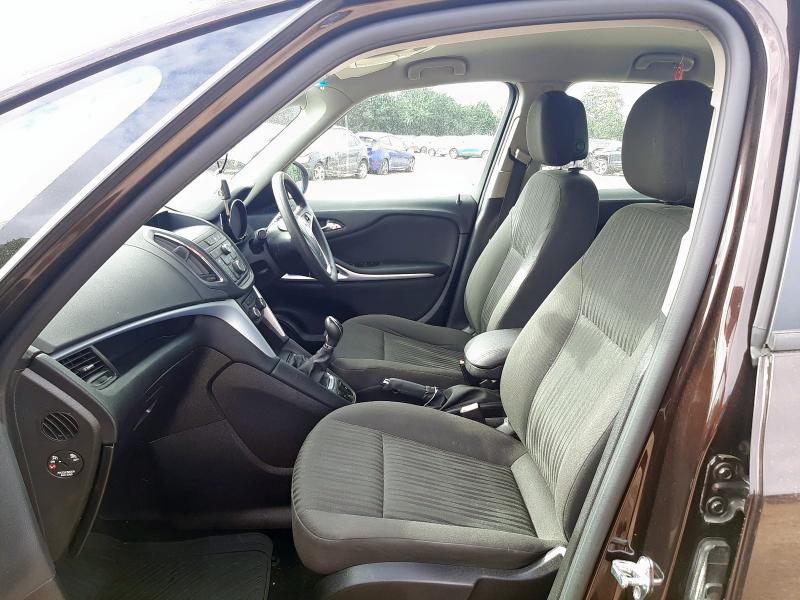 2015 VAUXHALL ZAFIRA TOURER EXCLUSIV TU 