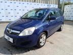 2013 VAUXHALL ZAFIRA EXC for sale at Copart CHESTER