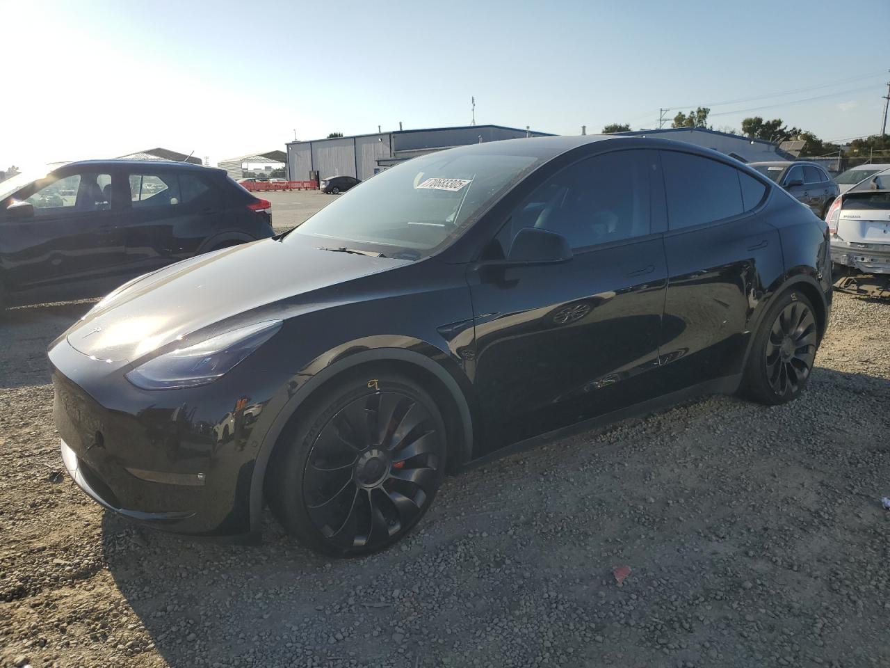 2022 Tesla Model Y black null electric 7SAYGDEF5NF407097 photo #1