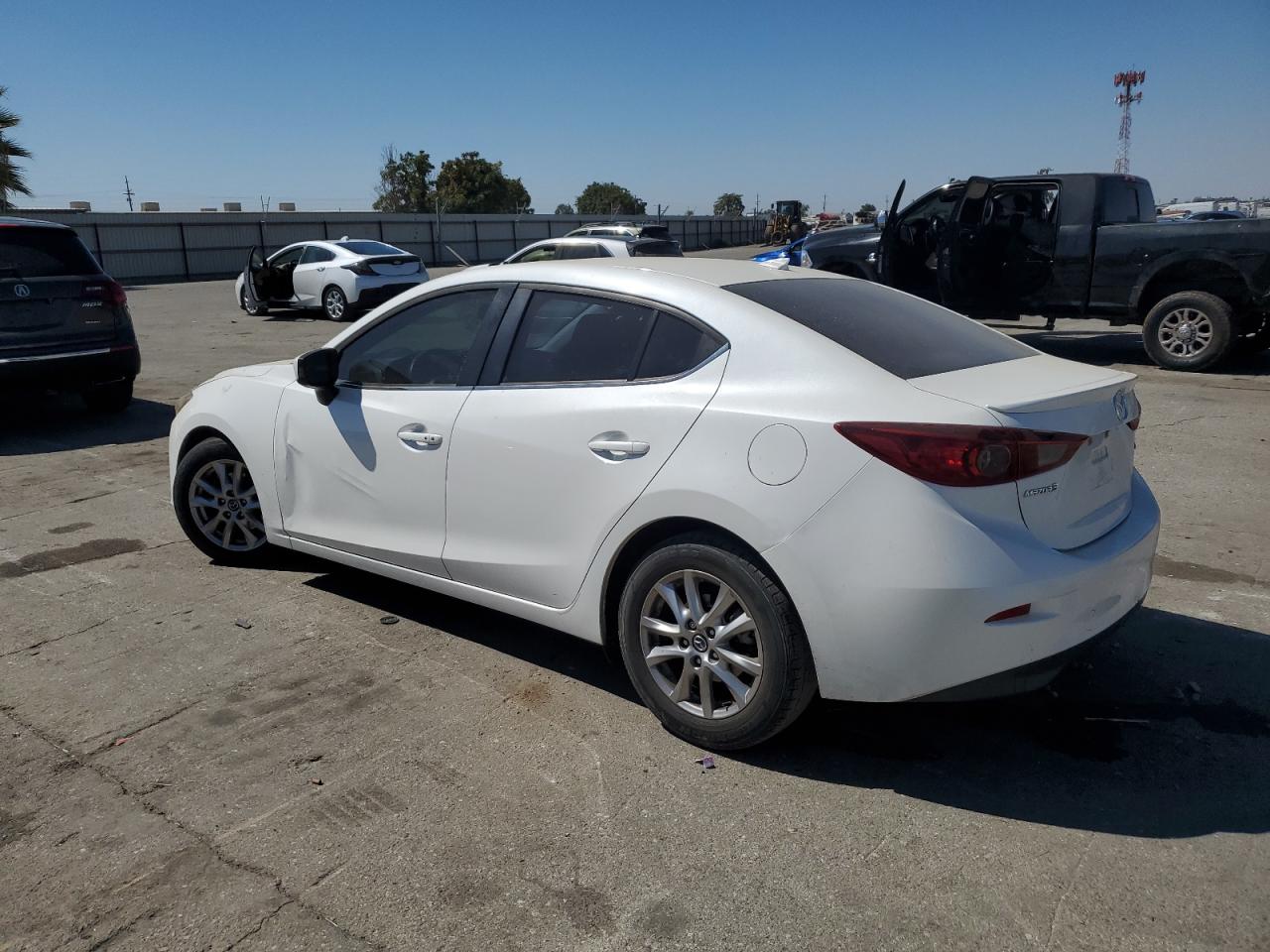2016 Mazda 3 Touring white null gas JM1BM1W73G1298877 photo #3