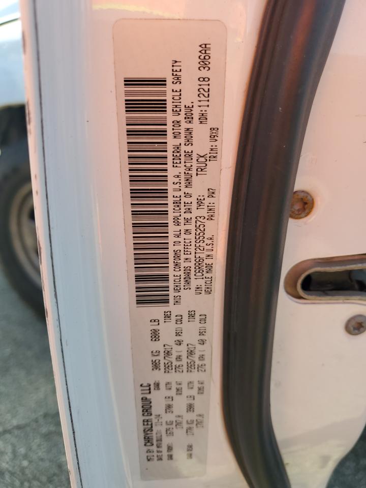 2015 Ram 1500 St VIN: 1C6RR6FT2FS552573 Lot: 66815095