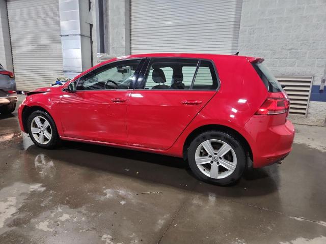  VOLKSWAGEN GOLF 2017 Красный