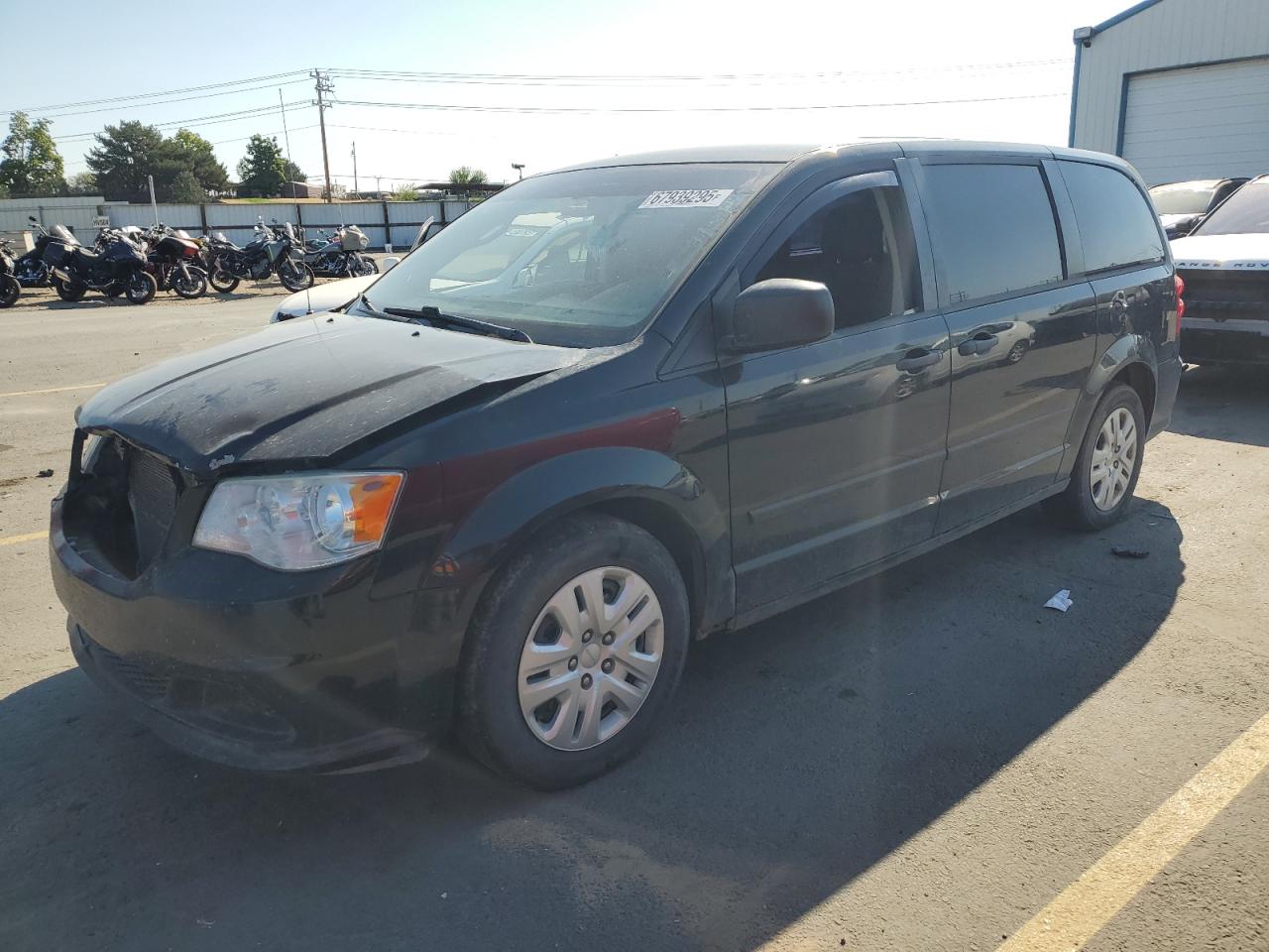 DODGE CARAVAN 2017. Lot# 84879805. VIN 2C4RDGBG6HR680244. Photo 1