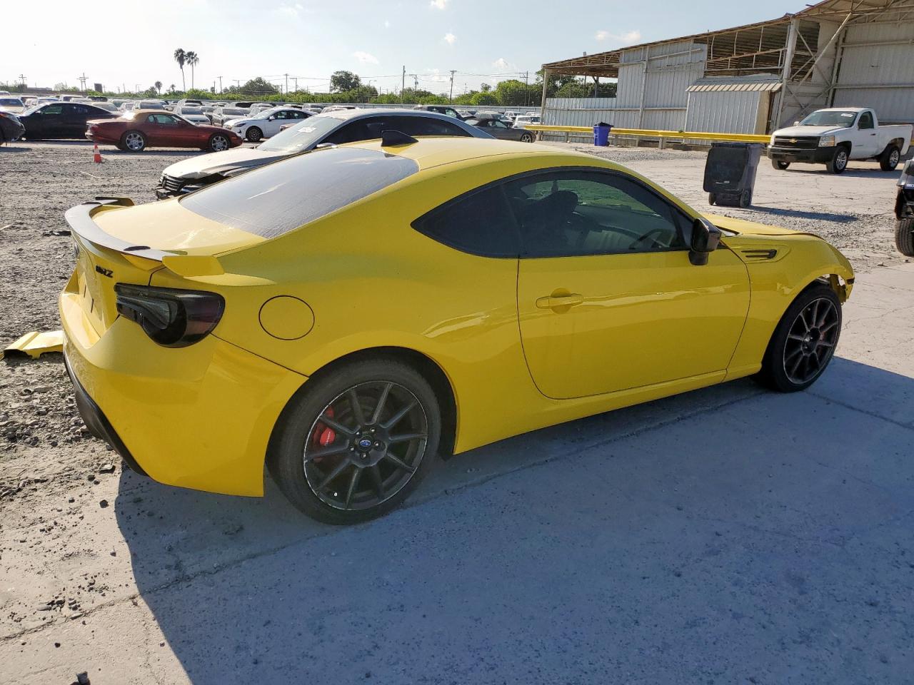 2017 Subaru Brz 2.0 Limited yellow null gas JF1ZCAC12H9601433 photo #4