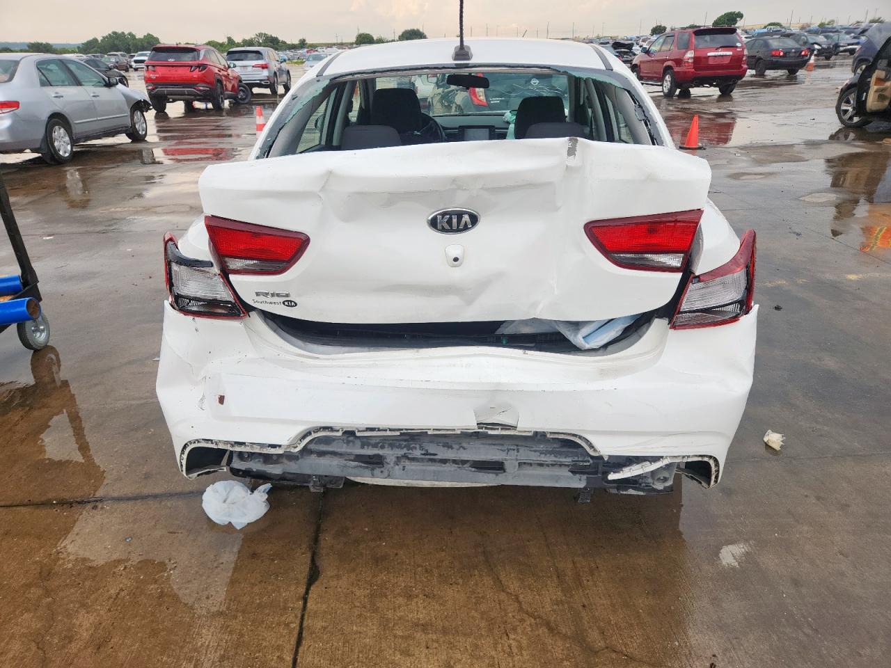 2020 Kia Rio Lx VIN: 3KPA24AD7LE359283 Lot: 70128905