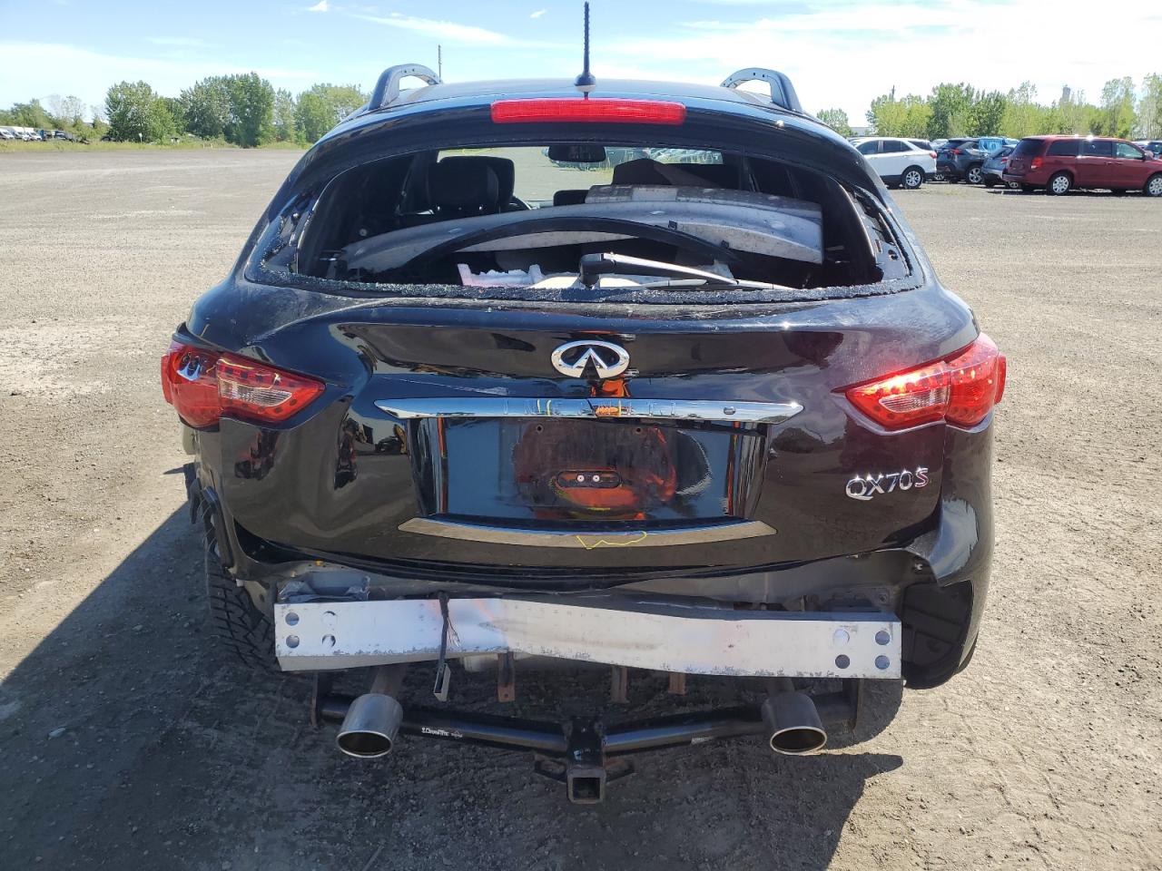 2017 Infiniti Qx70 VIN: JN8CS1MWXHM416710 Lot: 69140835