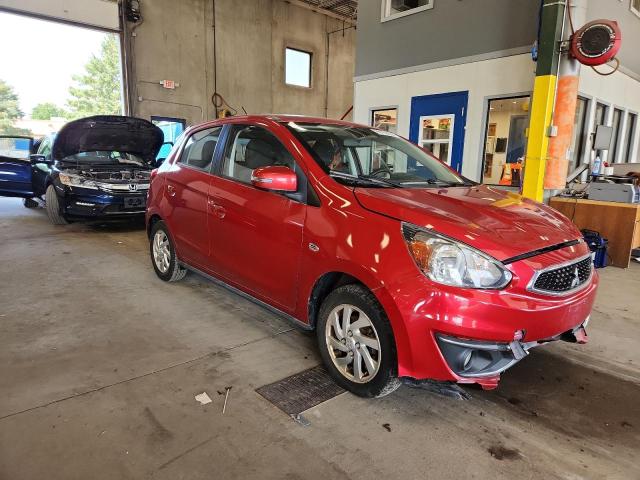  MITSUBISHI MIRAGE 2017 Czerwony