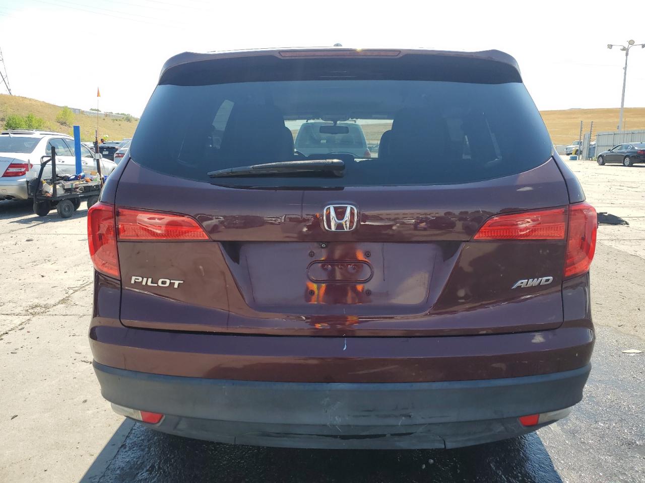 2016 Honda Pilot Exl VIN: 5FNYF6H5XGB094887 Lot: 67609005