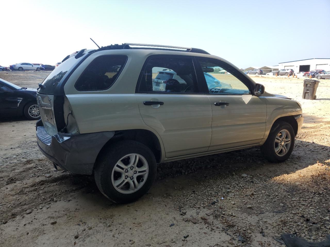 2008 Kia Sportage Ex gold null gas KNDJF723987507503 photo #4