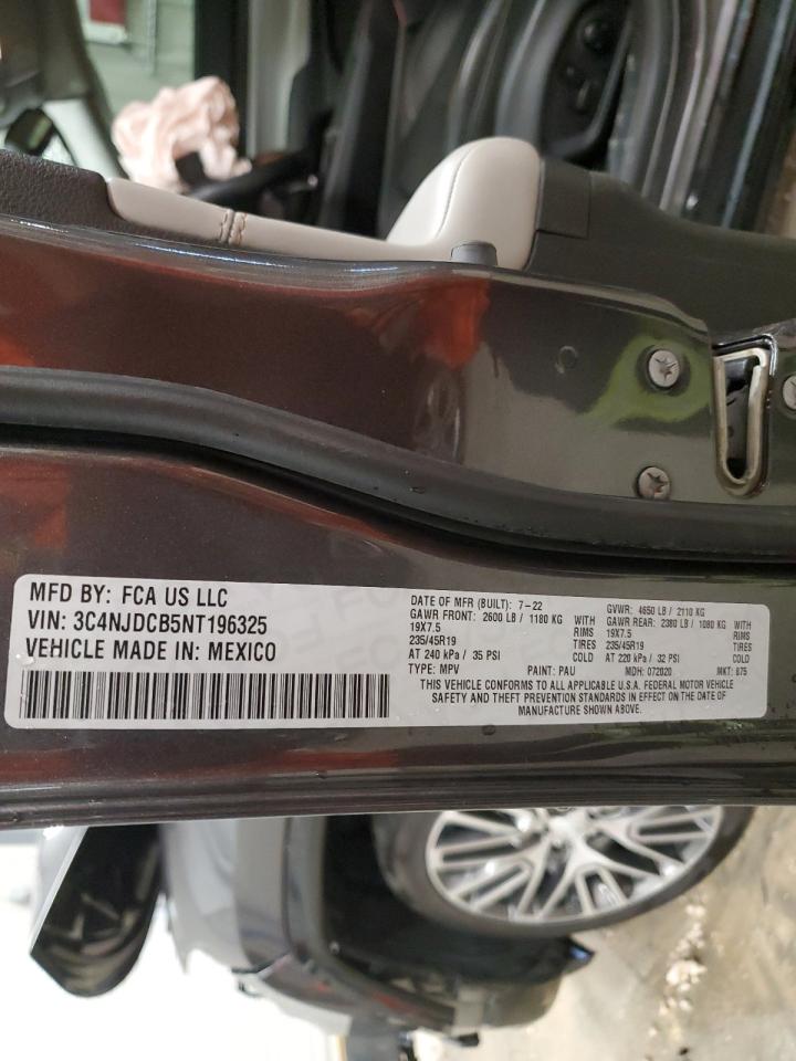 2022 Jeep Compass Limited VIN: 3C4NJDCB5NT196325 Lot: 70785765