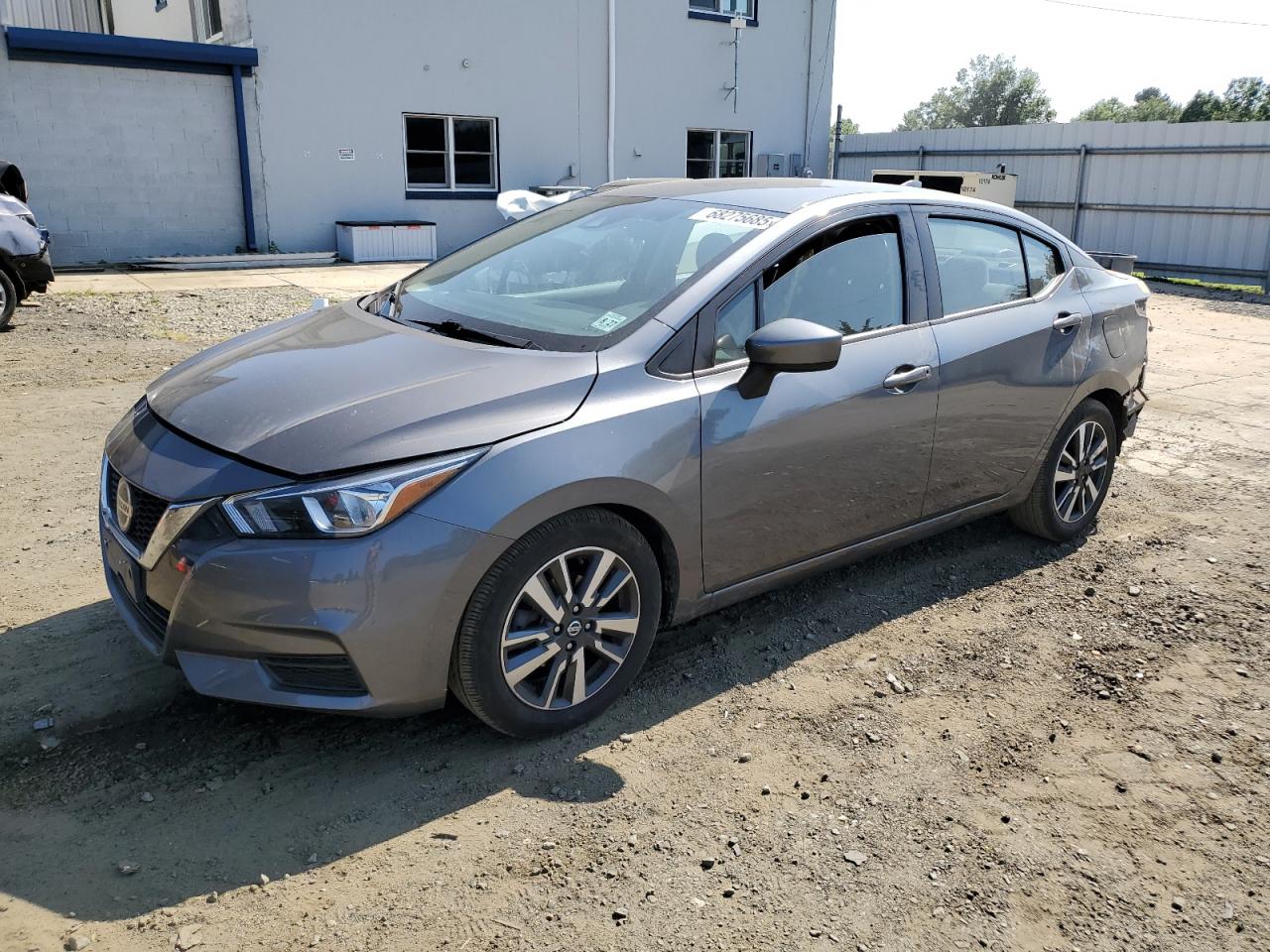 2022 Nissan Versa Sv grey null gas 3N1CN8EV3NL852860 photo #1