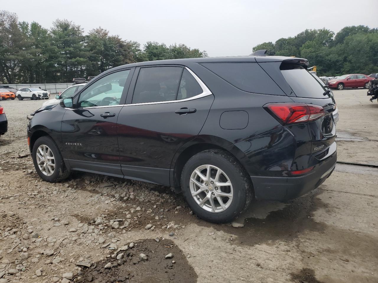 2022 Chevrolet Equinox Lt black null gas 3GNAXUEV7NL290265 photo #3