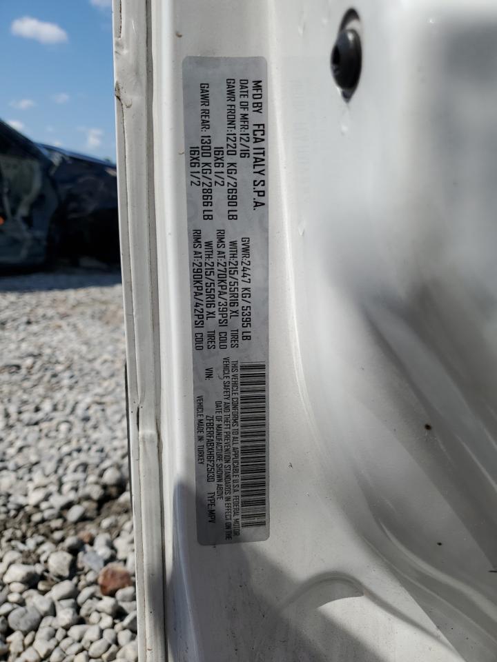 2017 Ram Promaster City VIN: ZFBERFABXH6F25130 Lot: 80654385