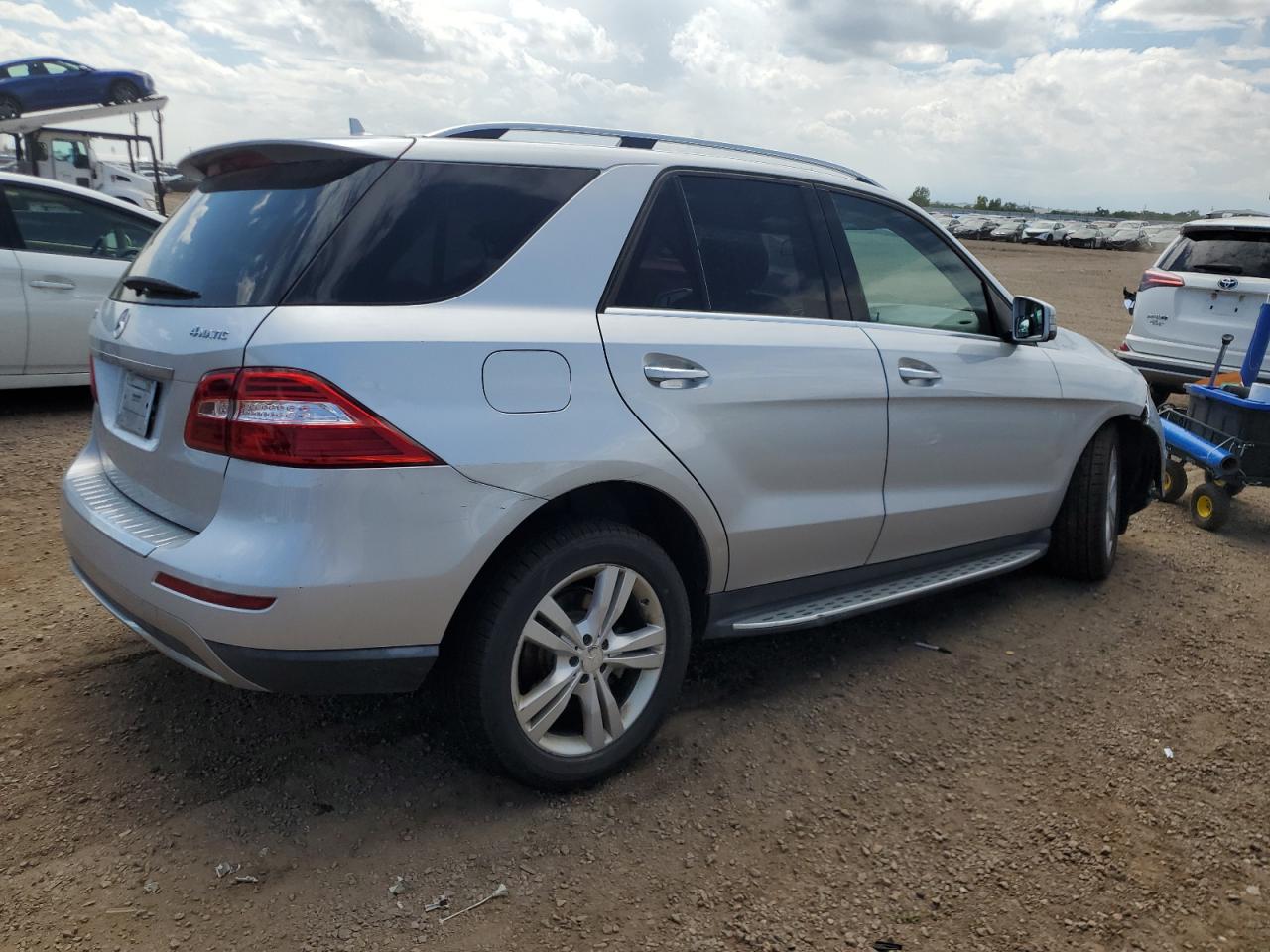 2013 Mercedes-Benz Ml 350 4Matic silver null gas 4JGDA5HB5DA102455 photo #4