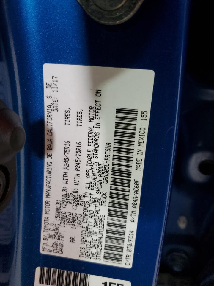 2018 Toyota Tacoma Double Cab VIN: 3TMCZ5AN4JM122952 Lot: 67197175