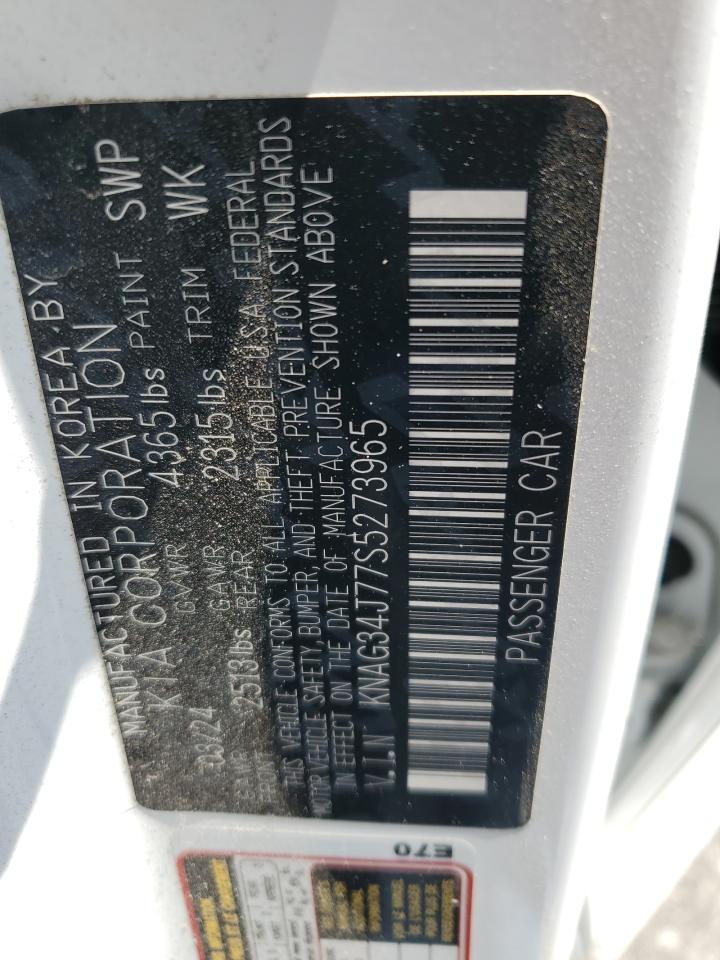 2025 Kia K5 Ex VIN: KNAG34J77S5273965 Lot: 69656845