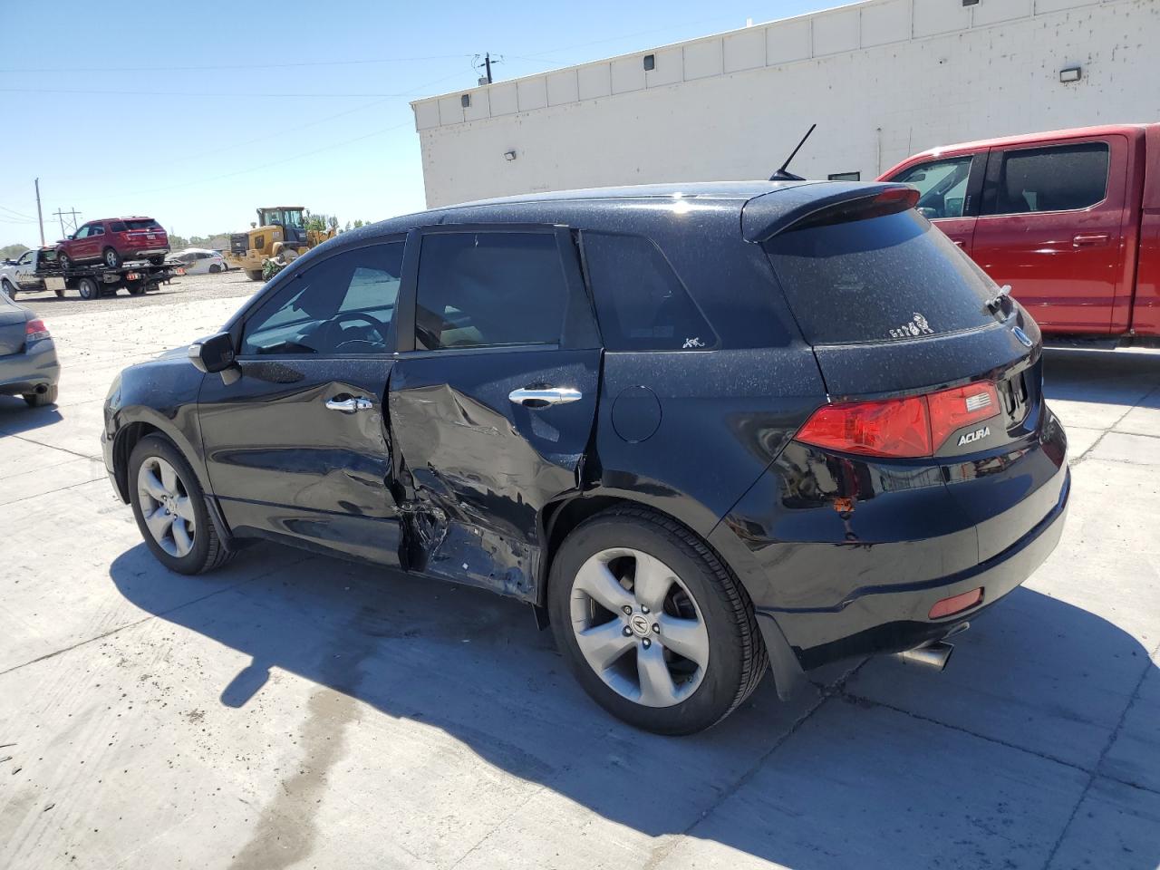 2007 Acura Rdx Technology black null gas 5J8TB18567A020482 photo #3