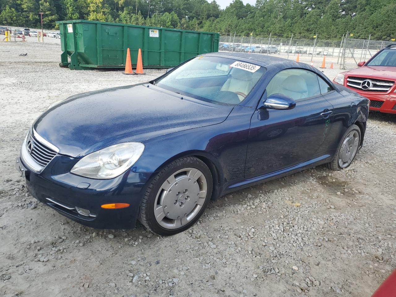 2006 Lexus Sc 430 blue null gas JTHFN48YX69001107 photo #1